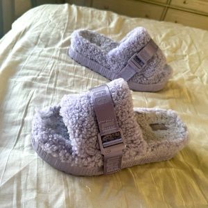UGG slides purple